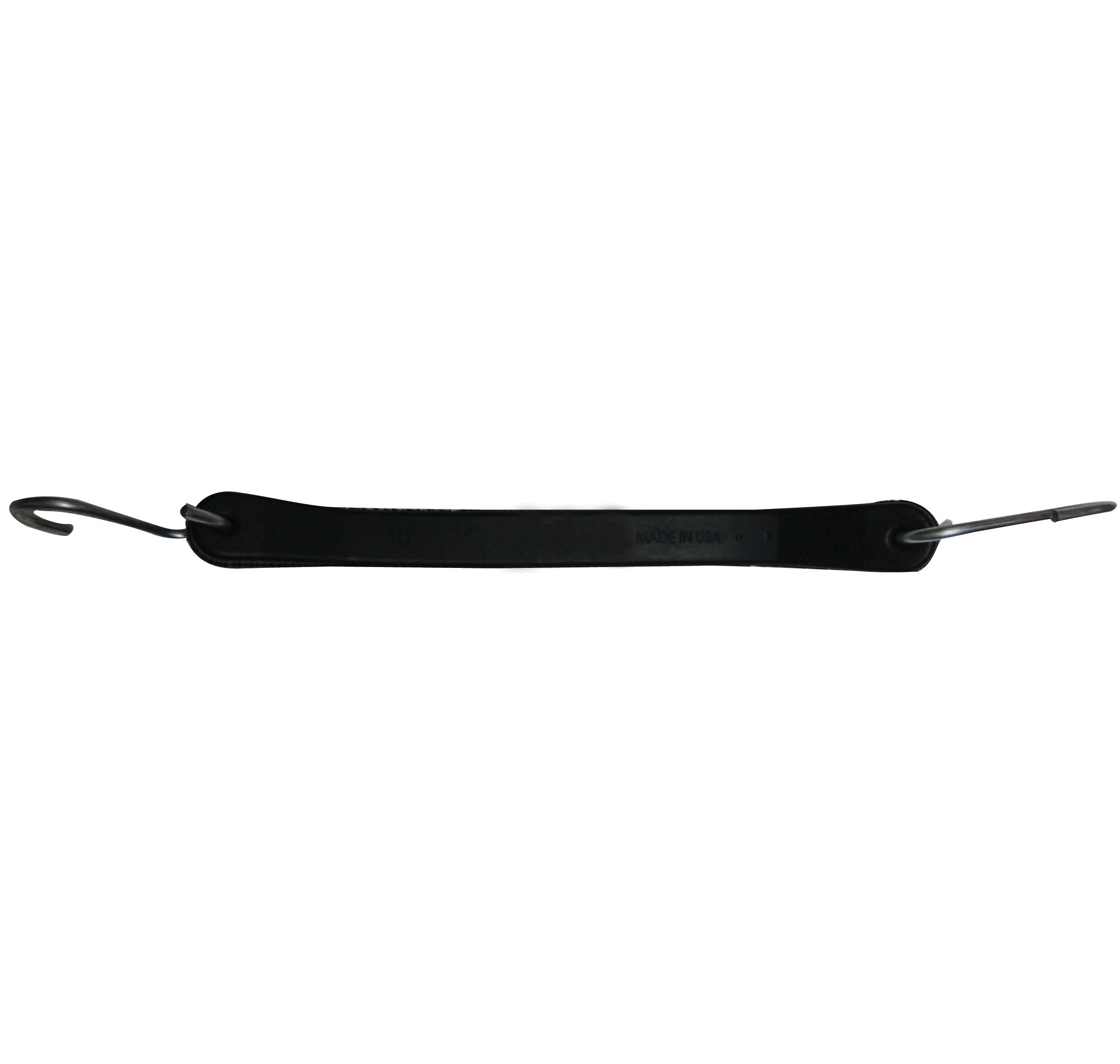 S-Line 95810 Rubber Tarp Strap 10-Inch, EPDM Natural Rubber, 14-inch Hook to Hook, Made In USA