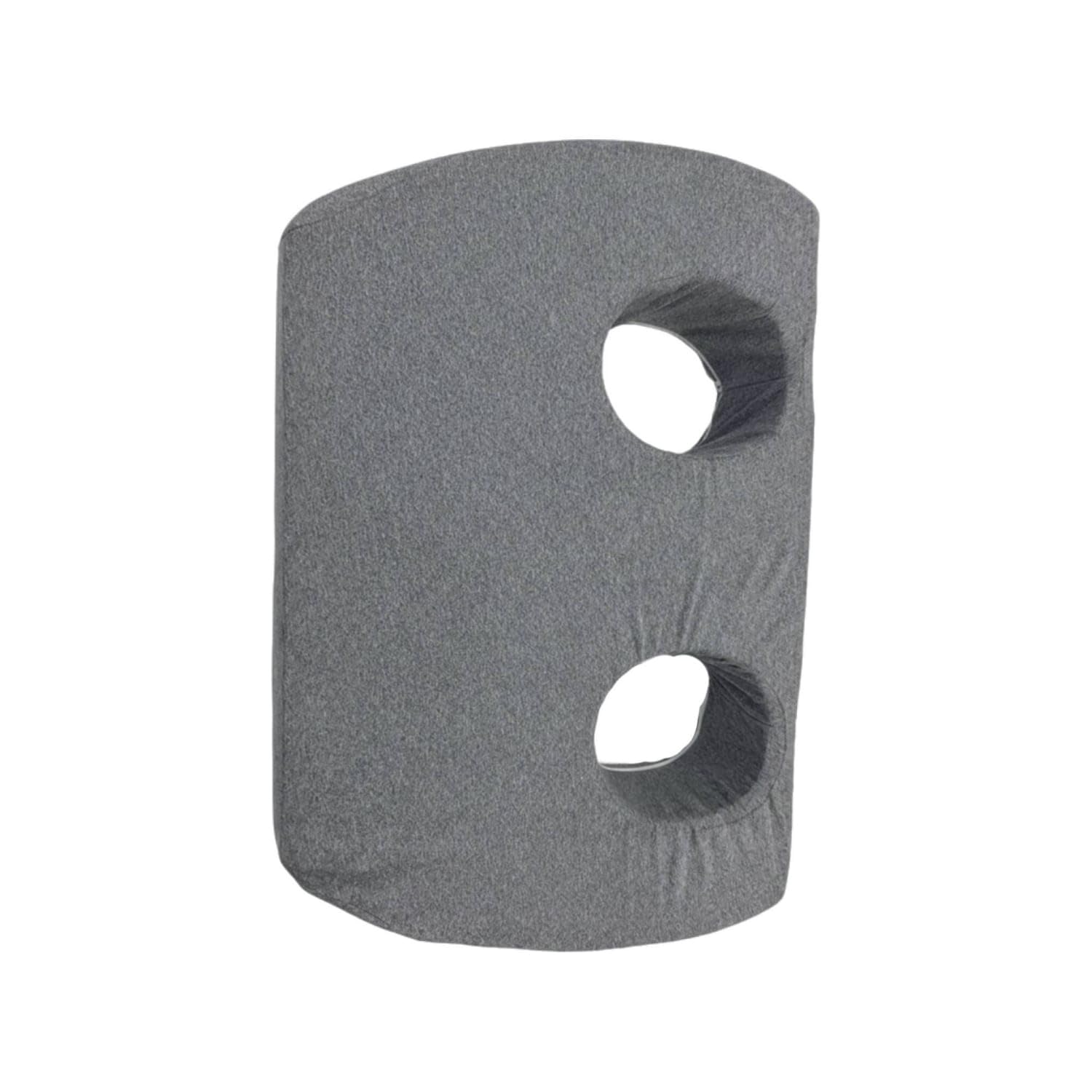 styleheaven heathered ear hole neck pillow soft material, gray | gray neck pillow | comfortable | great for travel comfort | available in gray | perfect for everyday use at home.