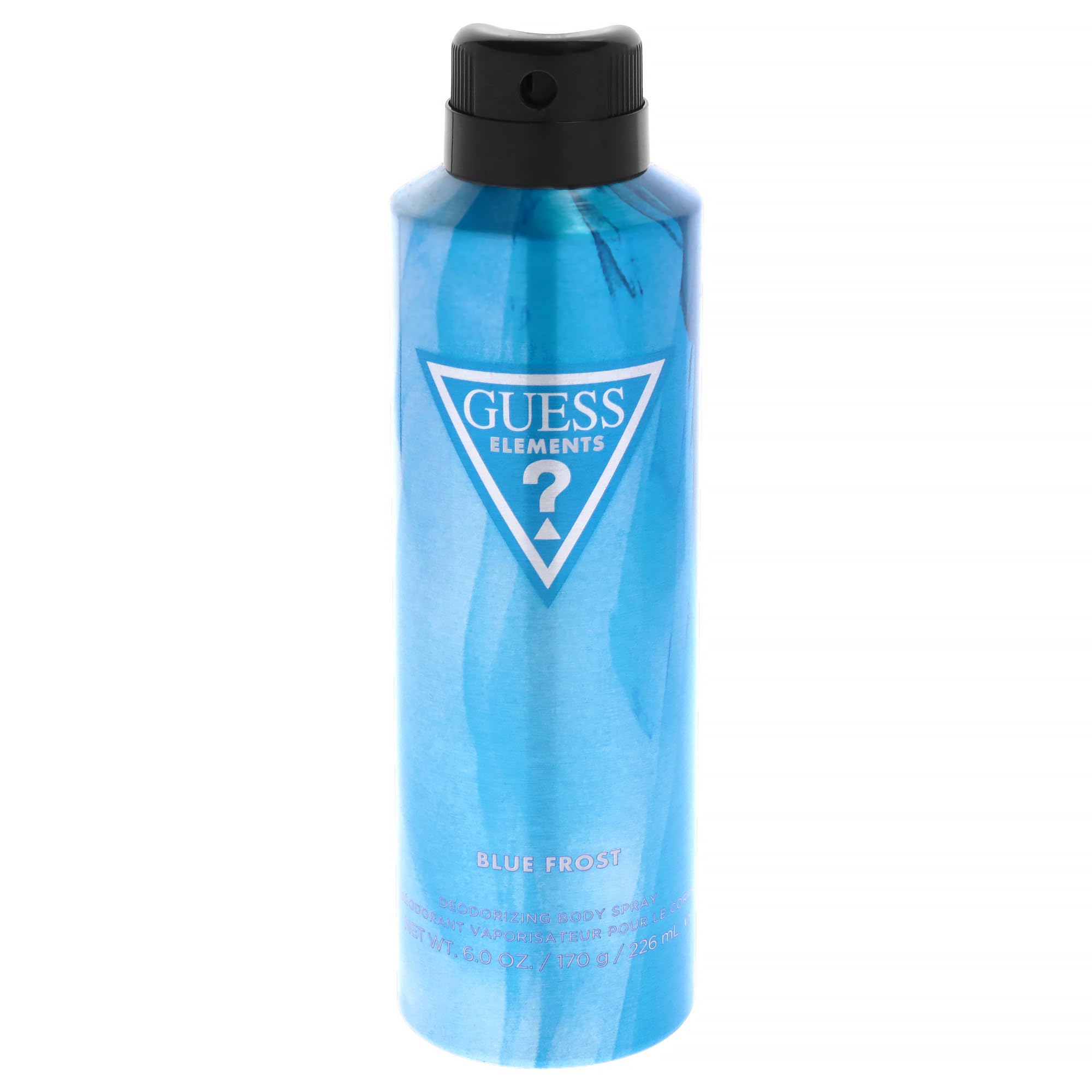 Guess Elements Blue Frost Deodorizing Body Spray For Men, 6.0 Oz.