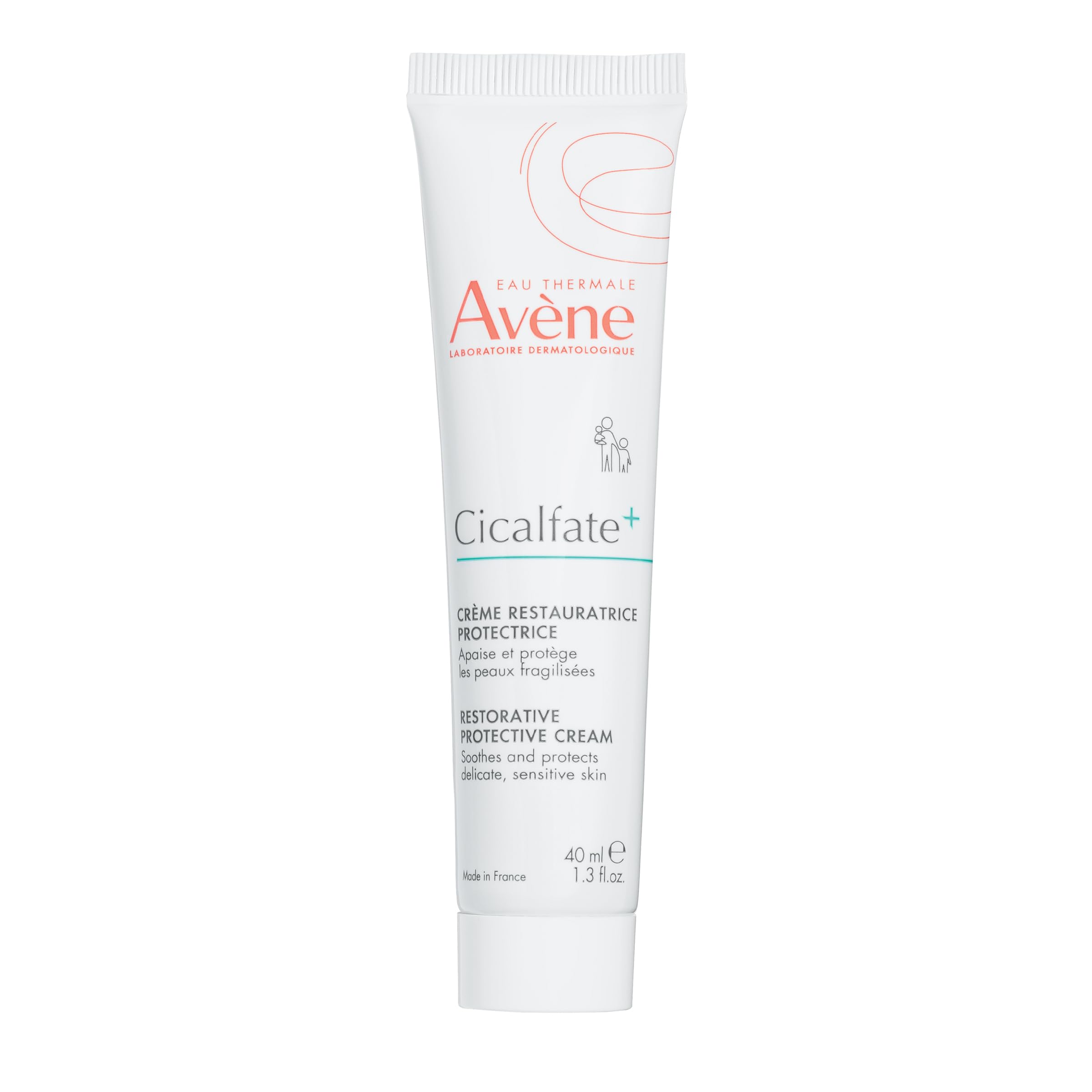 Avène Cicalfate+ Restorative Protective Cream, Face Moisturizer, face cream for sensitive skin, helps restore skin barrier, restorative cream, safe for infants, children and adults