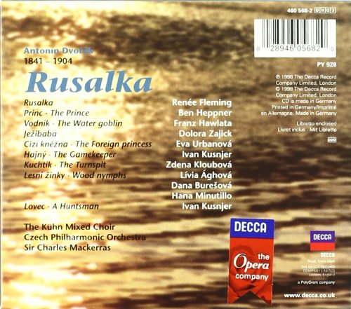 Miniatura 2 de Dvorák - Rusalka Fleming Heppner Zajick Hawlata Urbanová Czech Phil Sir Charles Mackerras