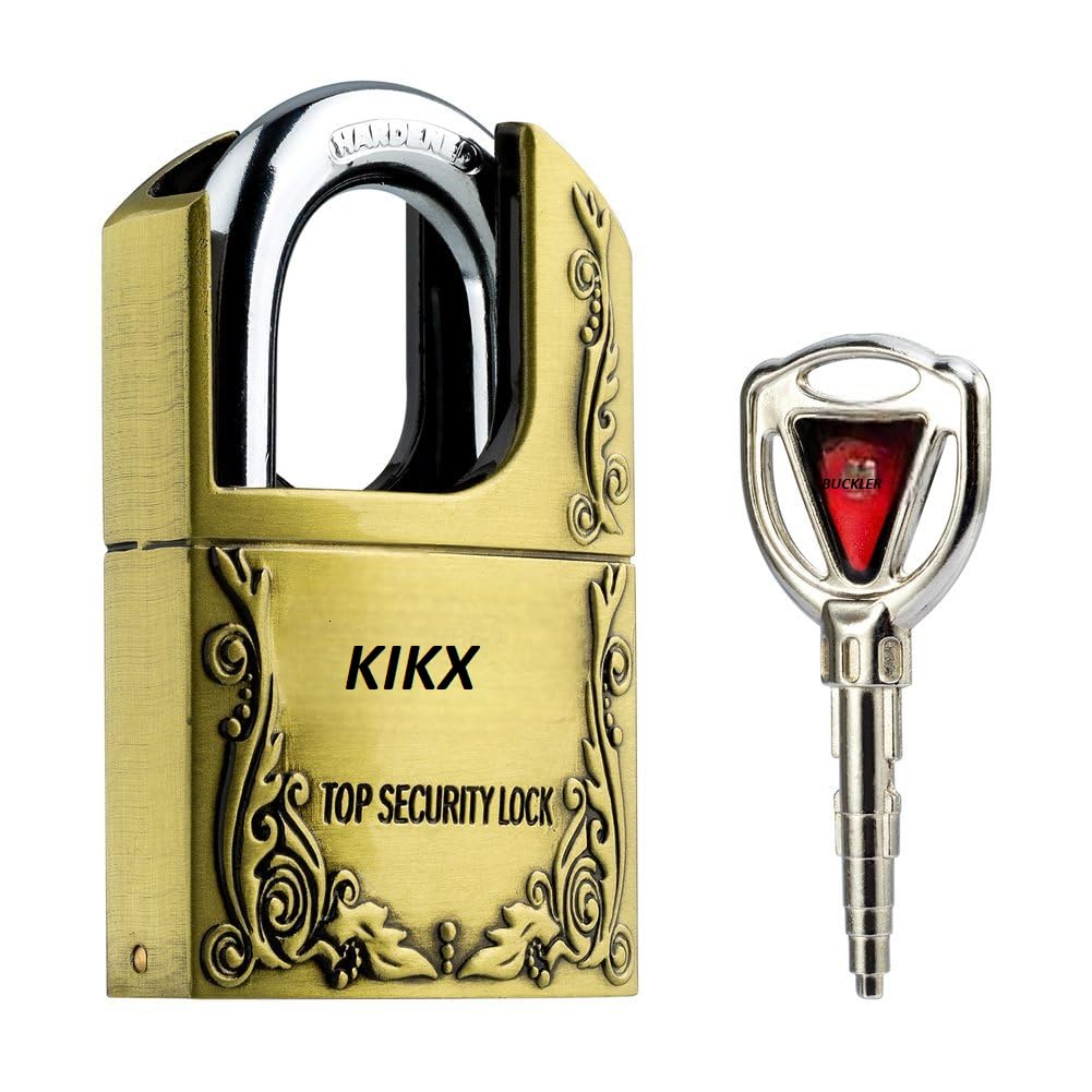 Heavy Duty 50mm Shrouded Padlock with 3 Hardened Keys, High Security Rust-Resistant Weatherproof Lock for Warehouse, Gate, Shed, Storage, Trailer & Outdoor Use-image-20
