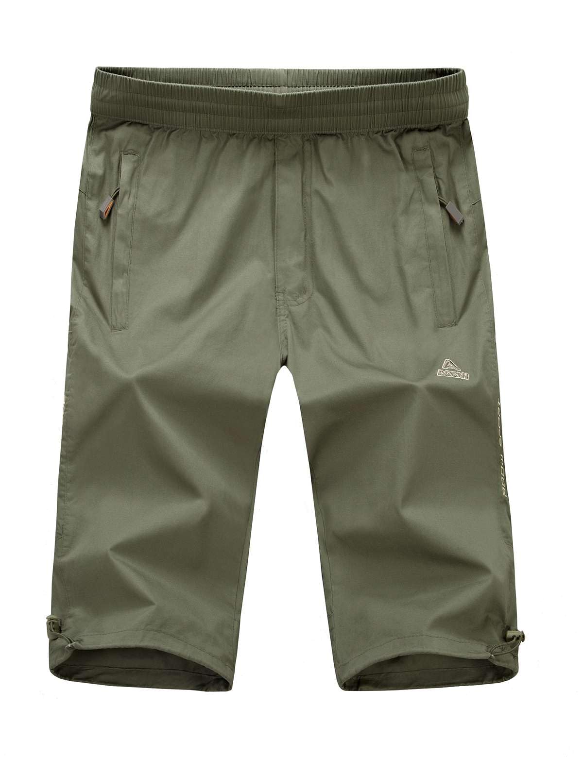 Echinodon Jungen Kurze Hose 3/4 Sommerhose Leicht Baumwolle Shorts Kinder Sweatshorts Sport und Freizeit