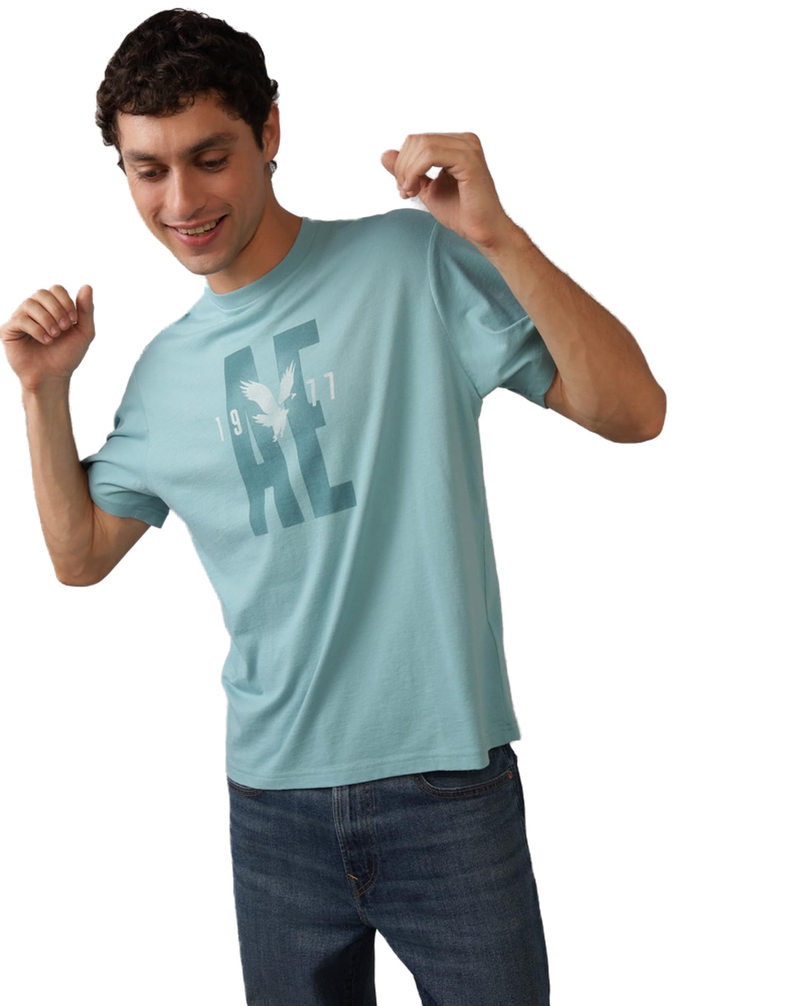 American EagleMen Logo Graphic T-Shirt