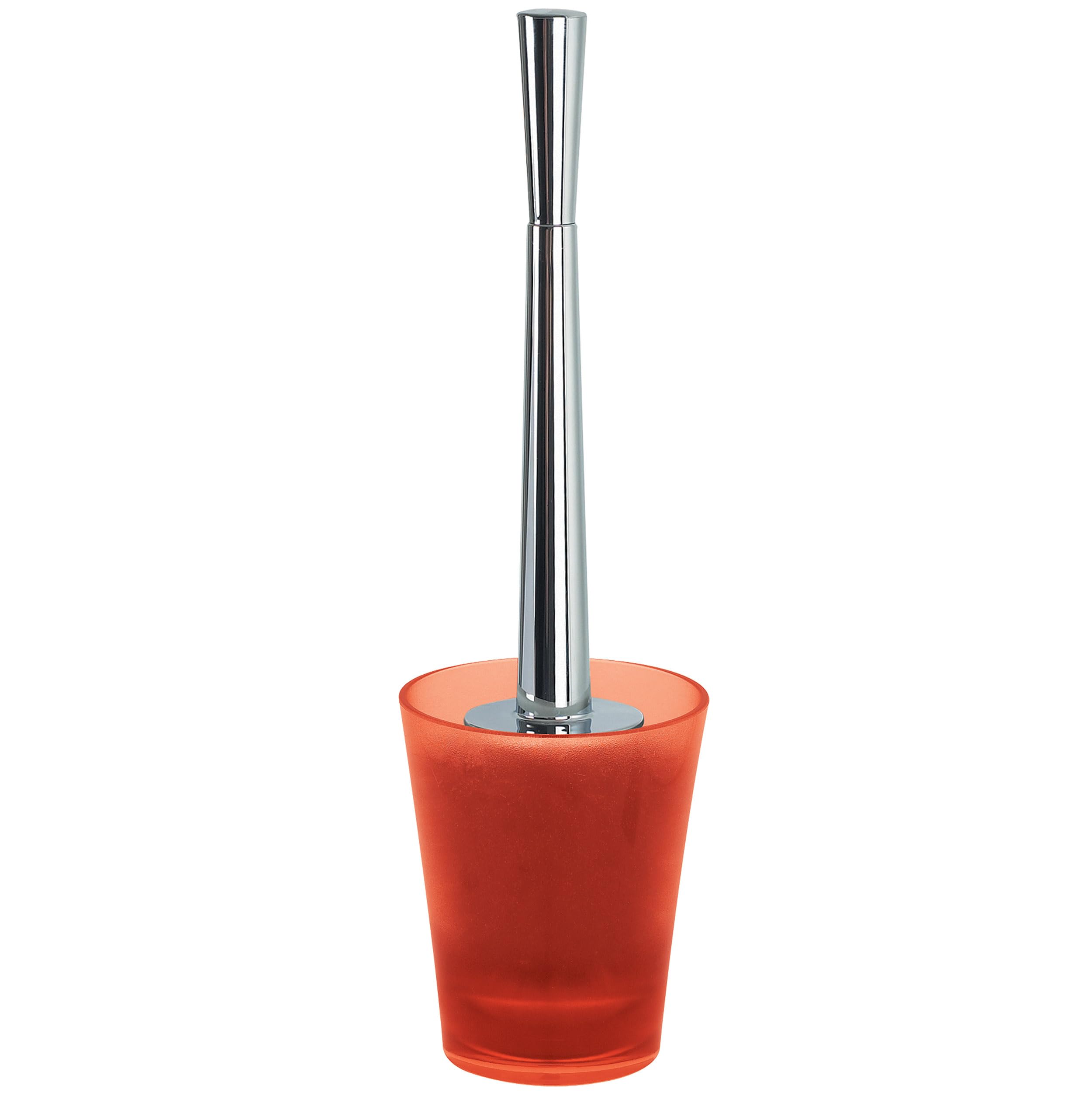 Spirella Max Acryl Toilet Brush, Orange