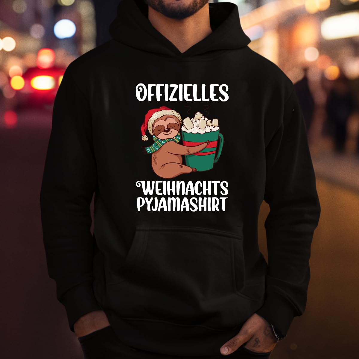 Maglie Natalizie - Maglietta a maniche corte, con scritta "Natale"