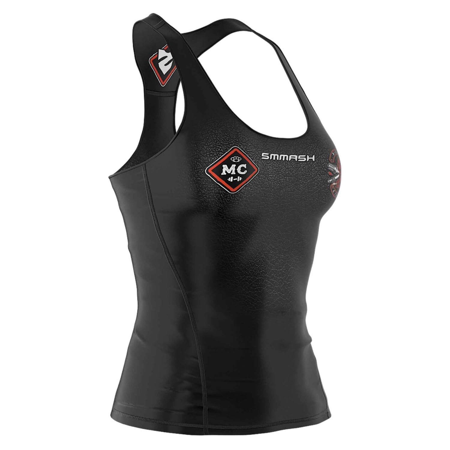 SMMASH Steampunk Sport Top Tank para Mujer, Camiseta de Tirantes Deportivas, Camiseta sin Manga para Fitness, Yoga, Formación, Material Transpirable y Antibacteriano — view 30