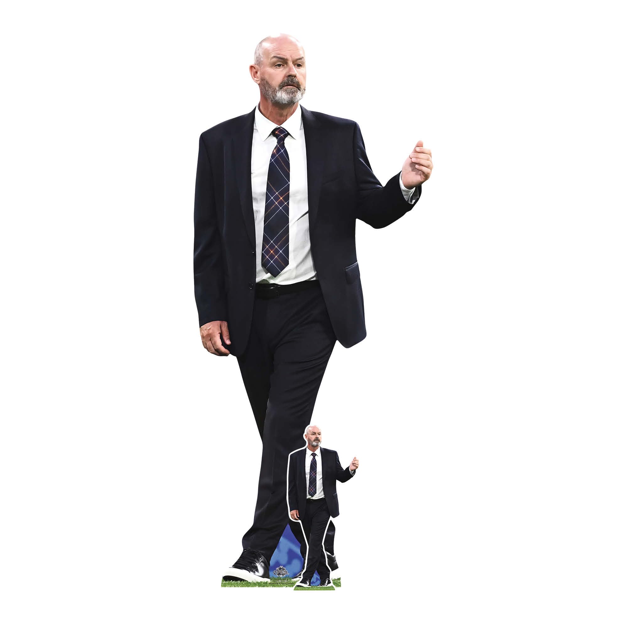 Star Cutouts CS1285 Steve Clarke Football Manager Cardboard Cutout 179cm – Football Fan Display, Sports Party Decoration & Event Prop — image 1