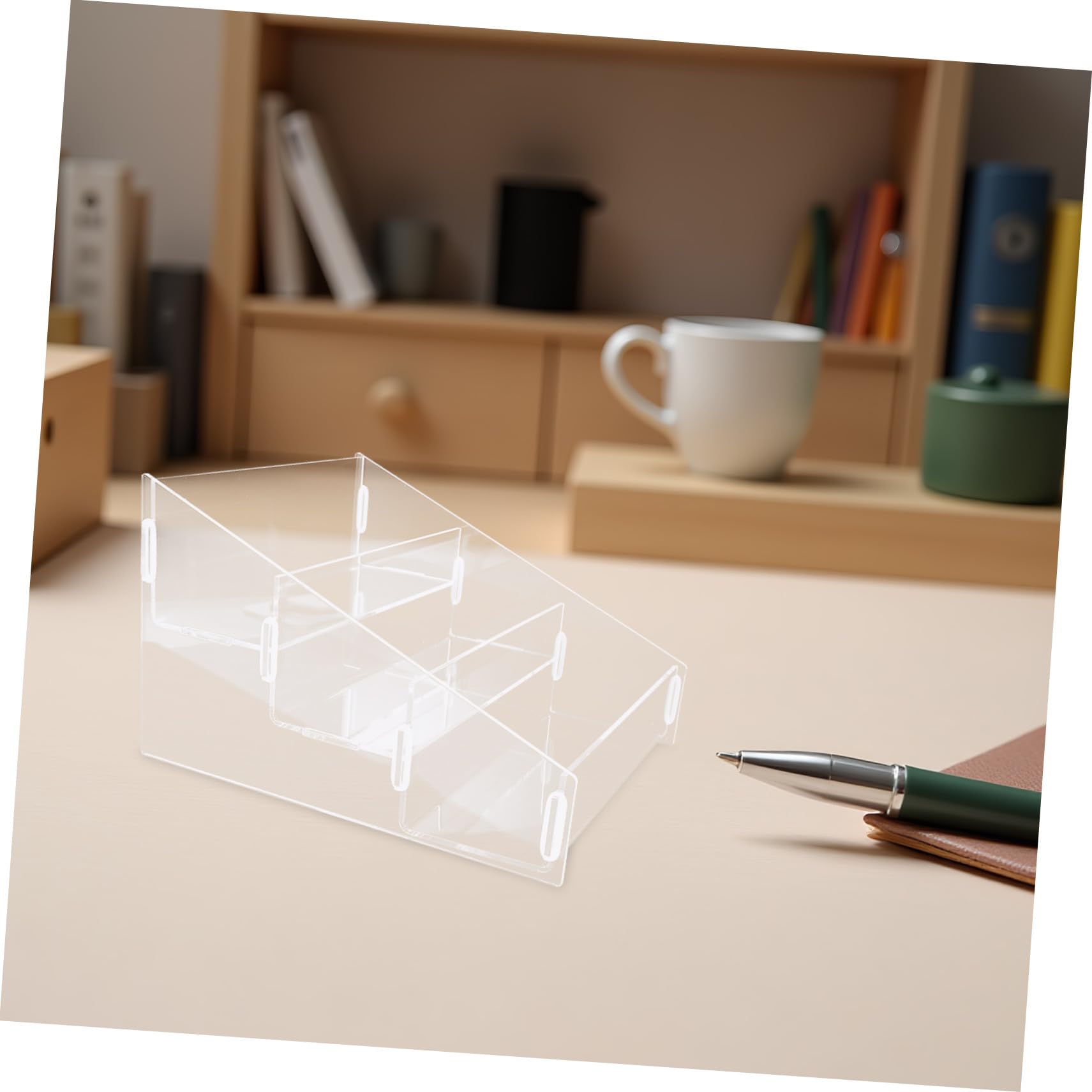 Transparenter Acryl Stufen Displayständer mit 3 Ebenen für Zuhause