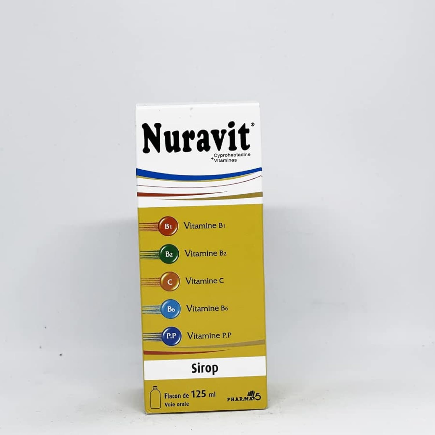 NIRAVIT CYPROHEPTADINE VITAMINS 125 ML