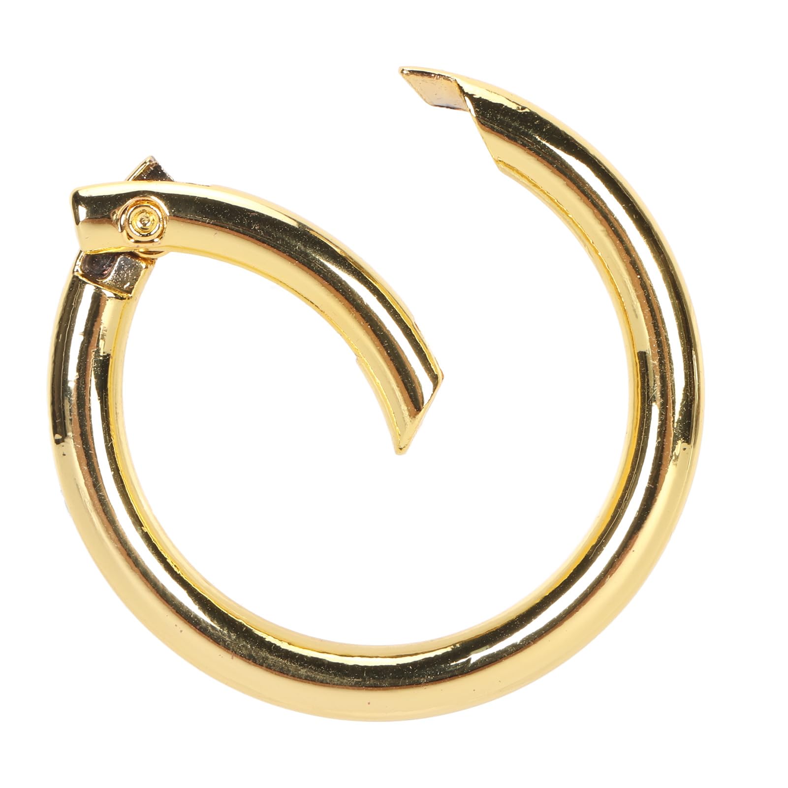 Swpeet 60 Anillos De Metal De Bronce De 25 Mm, Resistentes, Multiusos, Para Bolsas De Hardware, Anillos, Accesorios De Bricolaje, Llaveros, Cinturones Y Correas De Perro