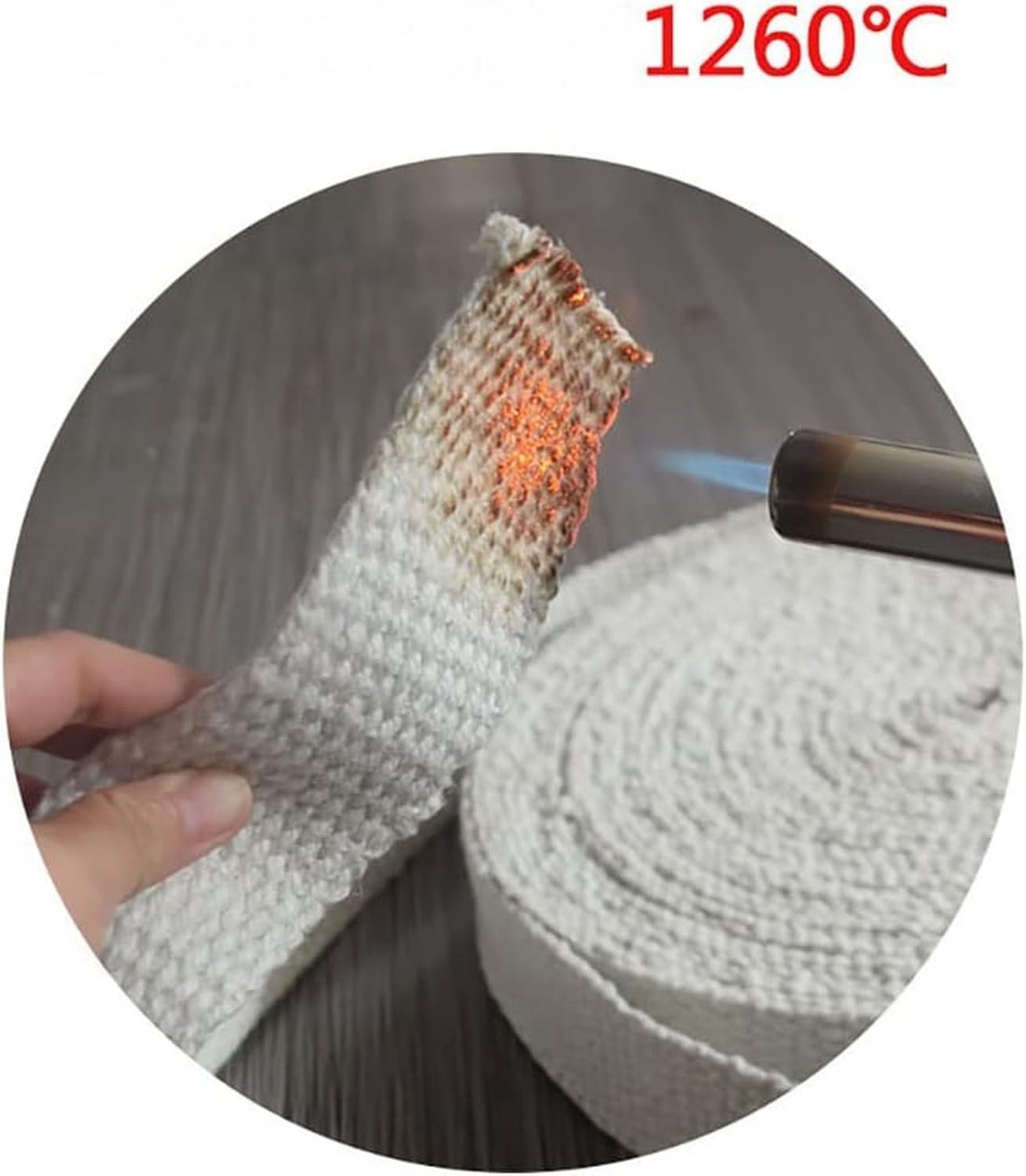 Strisce in fibra ceramica isolanti, nastro, 1000*500*3mm, 1000*500*3mm