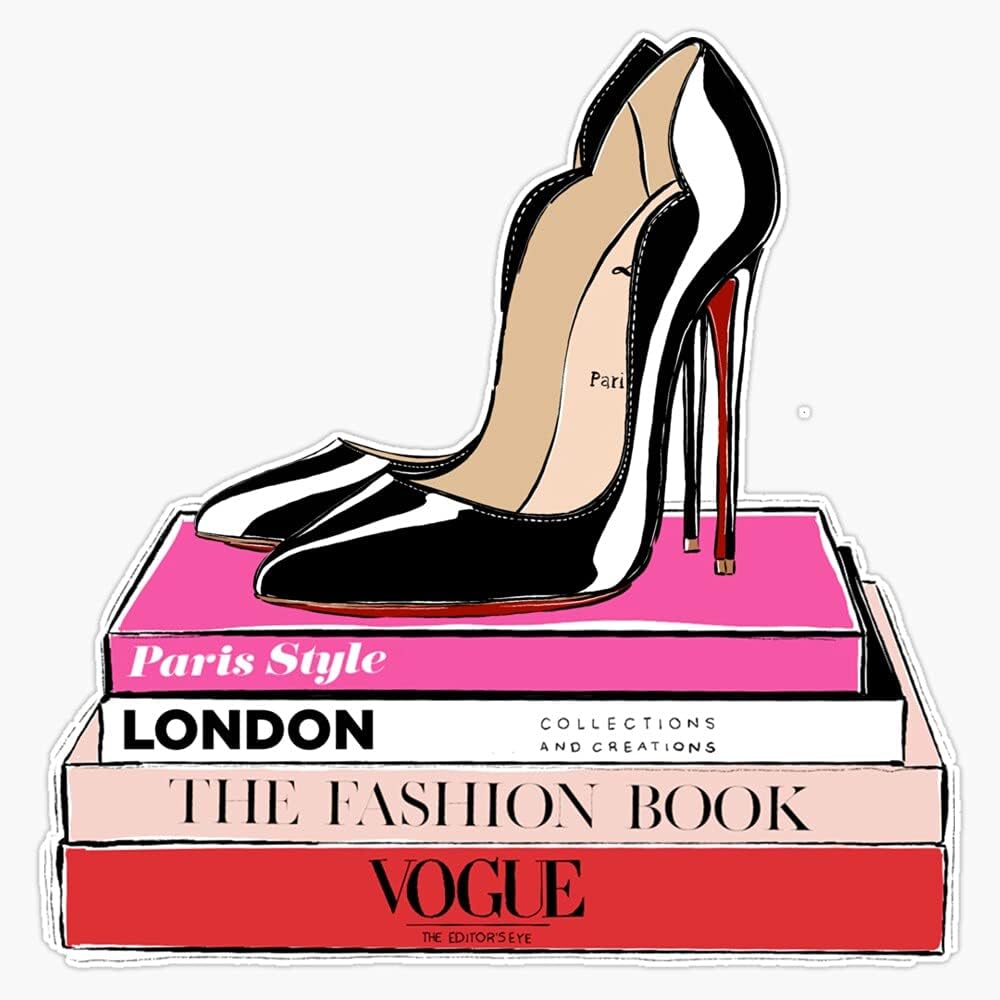 Magnet Fashion Heels Magnet Bumper Sticker Car Magnet Flexible Reuseable Magnetic Vinyl 5"