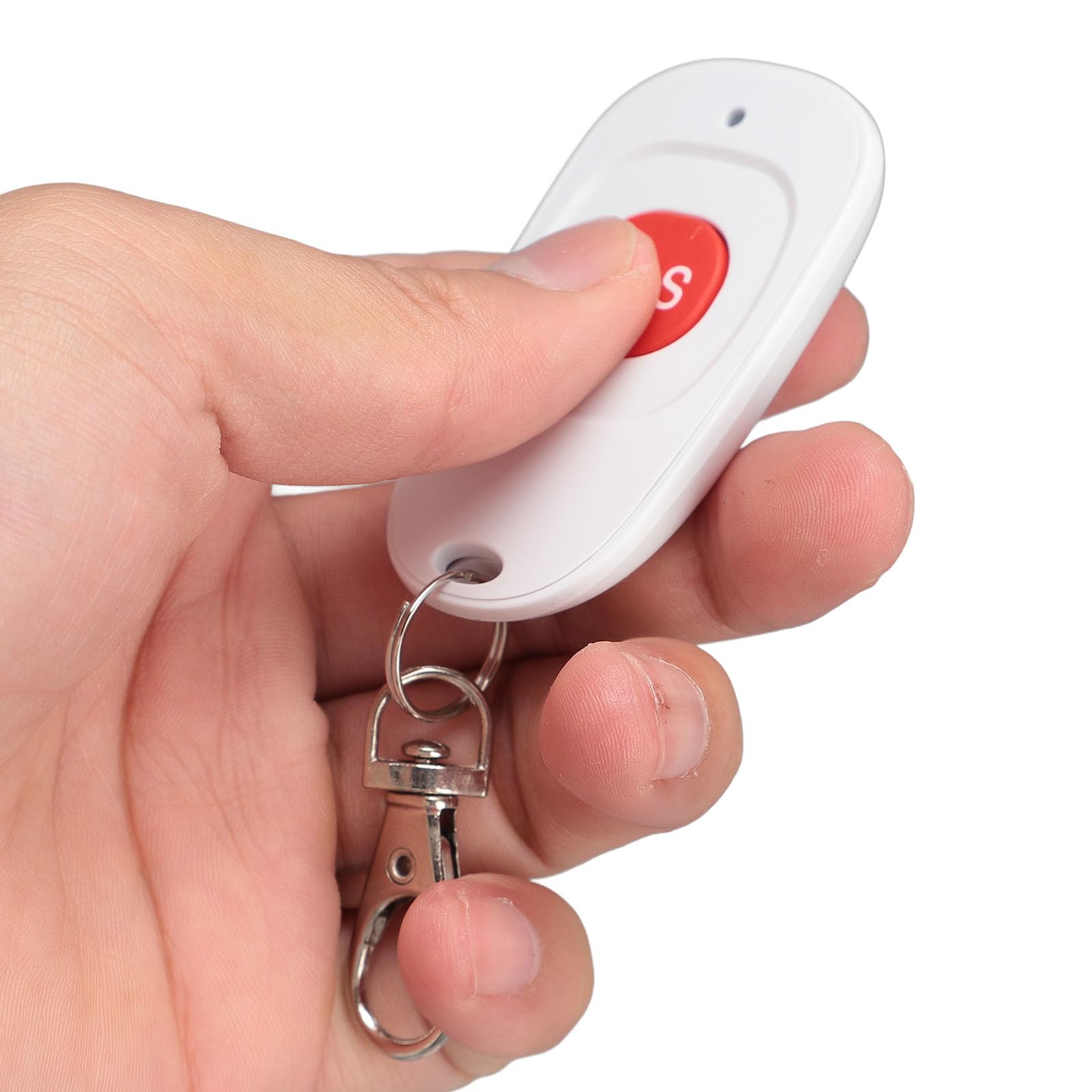 Teléfonos Fijos para el Hogar, Teléfono con Botones Grandes para Personas Mayores, Teléfono con Cable con Control Remoto de un Toque para Marcación SOS, Calidad de Sonido HD