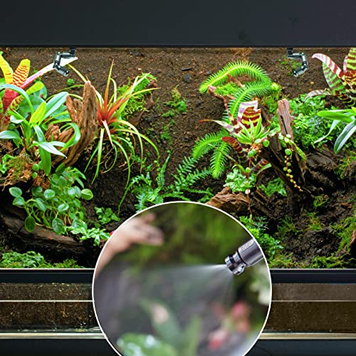 MRREPTILE Reptile Mister, Misting System for Reptiles Terrarium, Mister for Chameleon Turtle