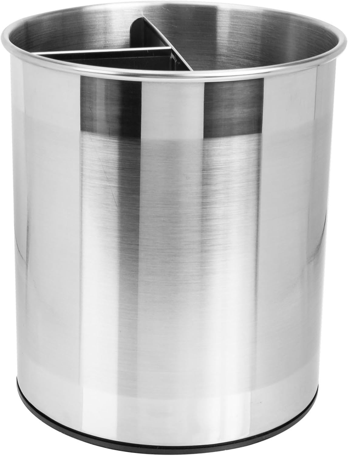 Stainless Steel Utensil Storage Bucket Home Supplies Utensil Holder Rotating Storage Organizer
