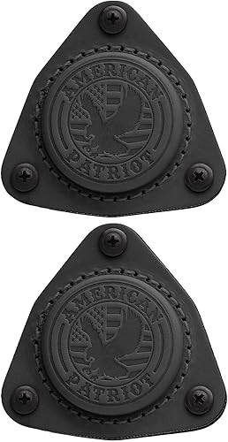 SofHold Gun Magnet Mount for Vehicle & Home Made in USA Premium Hand Crafted Leather Strong Heavy Duty 50lbs Magnet Mount for Pistol, Rifle, &