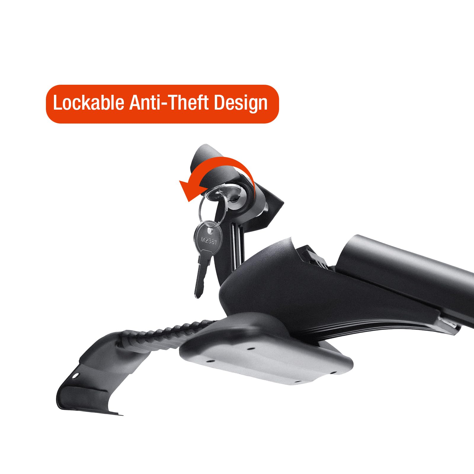 Dachträger Dachgepäckträger Auto Querträger 2 STK. Dachträger 75kg Tragfähigkeit, geeignet für PKW Abstand zwischen Dachrinnen 110–114 cm Einsetzbar für 4- oder 5-türige Fahrzeuge