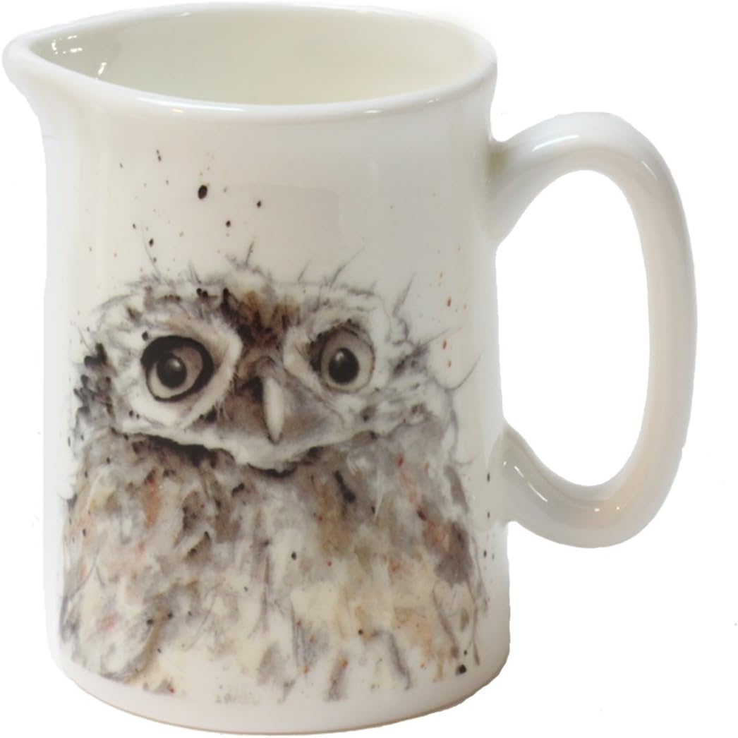 Mini Jug - Owl - Fine Bone China