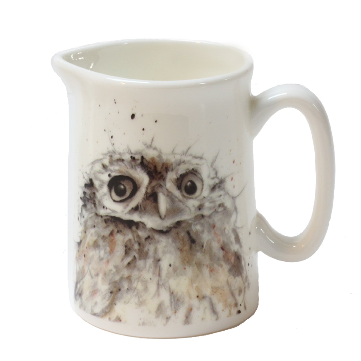 Mini Jug - Owl - Fine Bone China