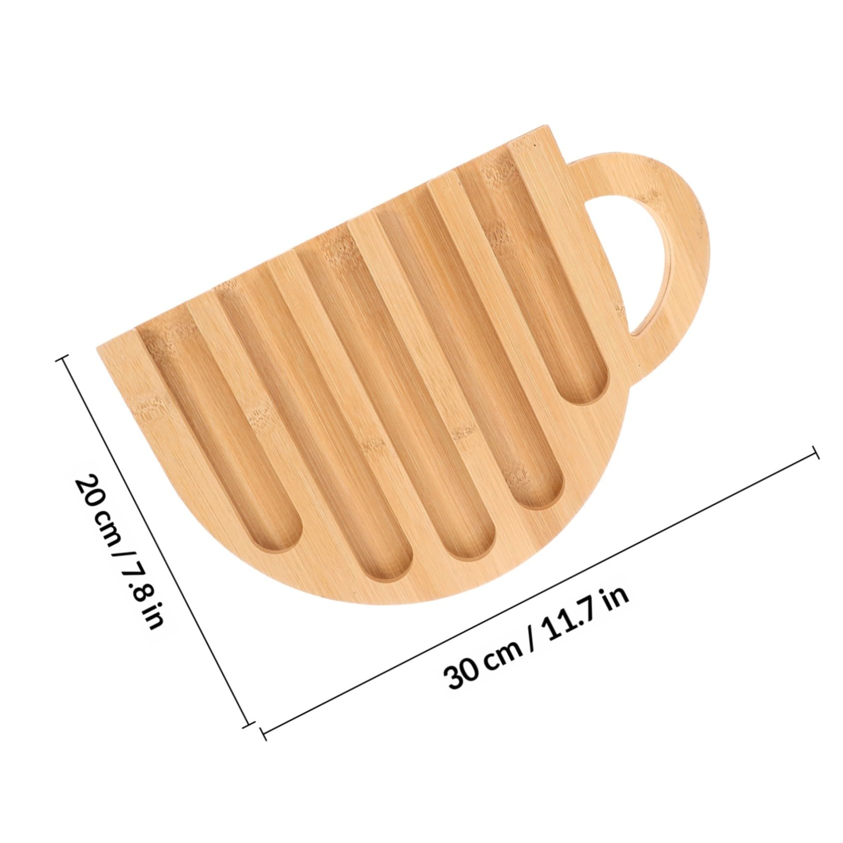 Estante Diseño Taza para Cápsulas de Café de Madera Beige | Organizador Creativo para Oficina y Hogar, Formato Estable y Compacto, Soporte de Exhibición Estilo Original