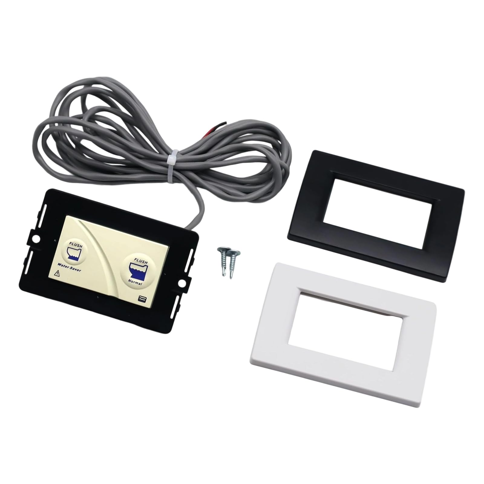 Kit d'interrupteurs WC résistants et bouton de rechange pour mécanisme C403L