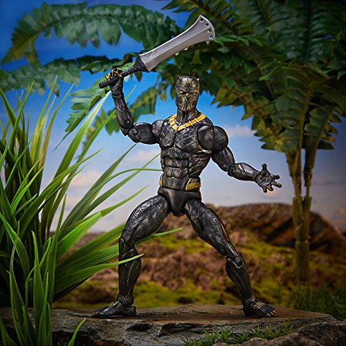 Image of Marvel Legends Erik Killmonger Panther, Black (6-inch)