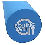 Rolling With It Foam Roller with High Density for Physical Therapy, Muscle Roller for Exercise and Muscle Recovery, Eco-Friendly Back Roller, Firm and Smooth Surface Massage Roller, Size: 13 inches