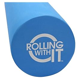 Rolling With It Foam Roller with High Density for Physical Therapy, Muscle Roller for Exercise and Muscle Recovery, Eco-Friendly Back Roller, Firm and Smooth Surface Massage Roller, Size: 13 inches