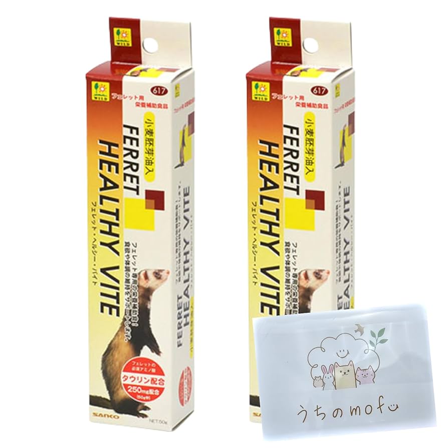 フェレット・ヘルシーバイト50g6本　三晃商会小動物おやつ栄養補助食品 Amazon | 三晃商会 フェレット ヘルシーバイト 50g 2個