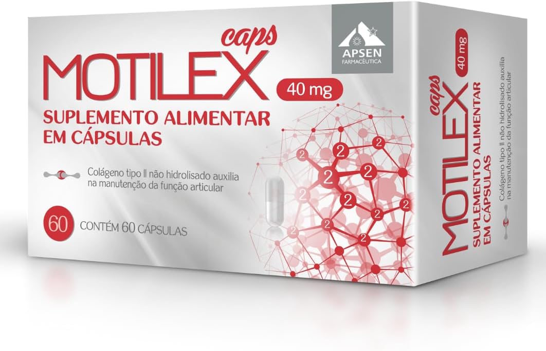 Colageno Tipo 2 Motilex 60 Capsulas Apsen