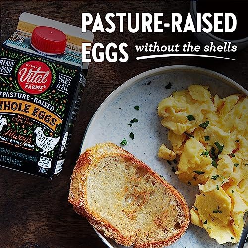 Vital Farms 0851387007102 Pasture-Raised, Liquid Whole Eggs thumb #1