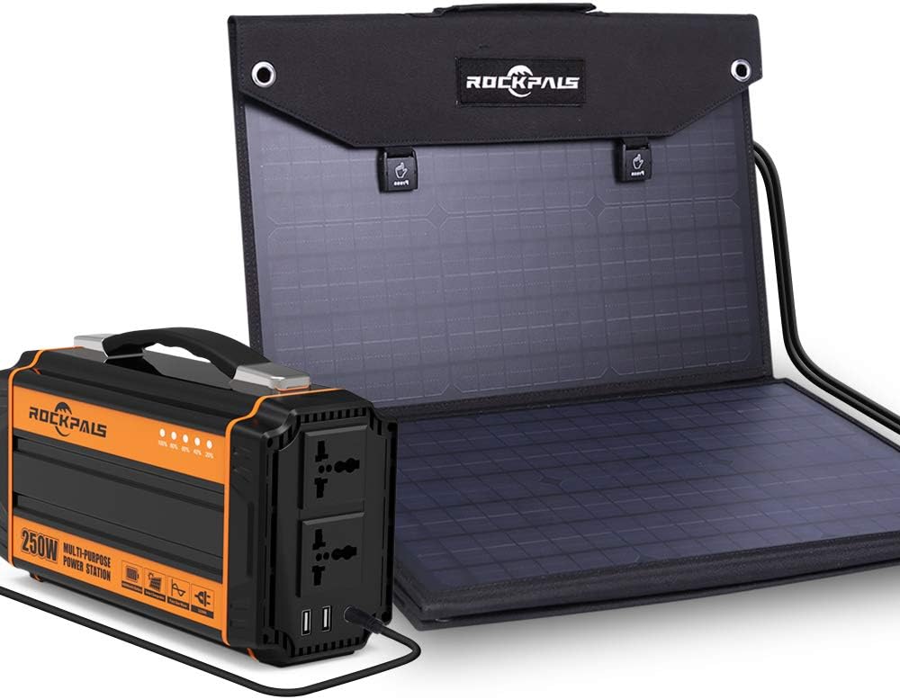 ROCKPALS 250W MULTI-PURPOSE POWER STATION ポータブル電源 Rockpals 250ワットポータブル発電機 ユーザーマニュアル