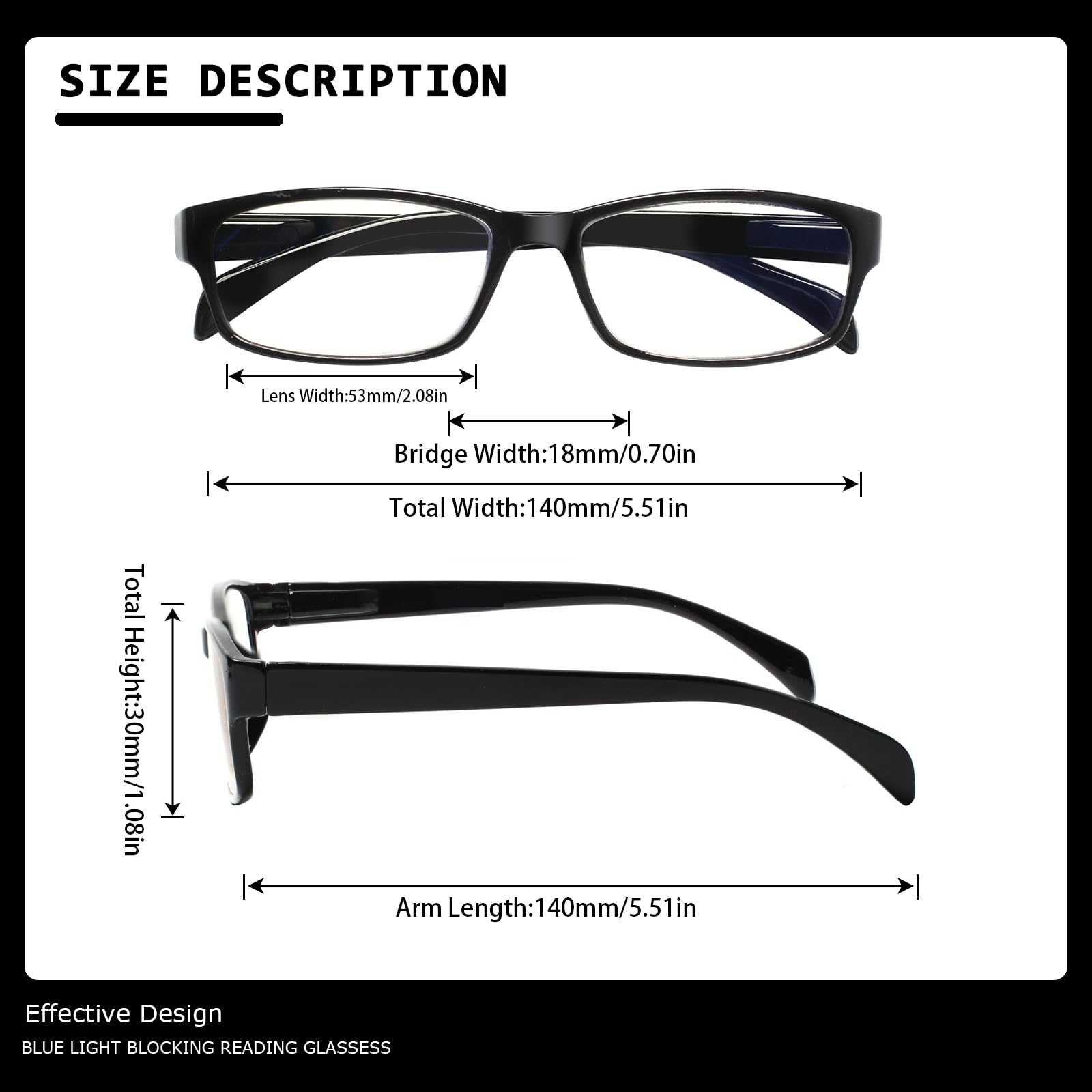 JOSCHOO Computer Reading Glasses for Women and Men 6 Pack Blue Light Blocking Spring Hinge Readers (Mix Color, 3.50)