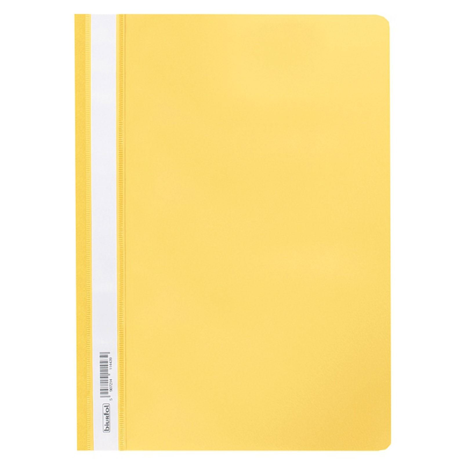 OFFICE CENTRE A4 Presentation Project Folder, 2 Prong, Yellow, 5 Pack — image 1
