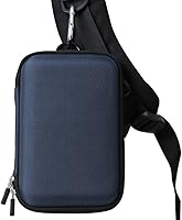 Vista 6 de Adada Funda rígida para SanDisk 500GB / 250GB / 1TB / 2TB Extreme Portable SSD (Negro + Monterey, funda para 3 discos duros)