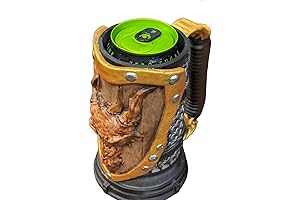 3D Printed Warrior Can Holder & Table Coaster - (15. Silk-Azure Blue)