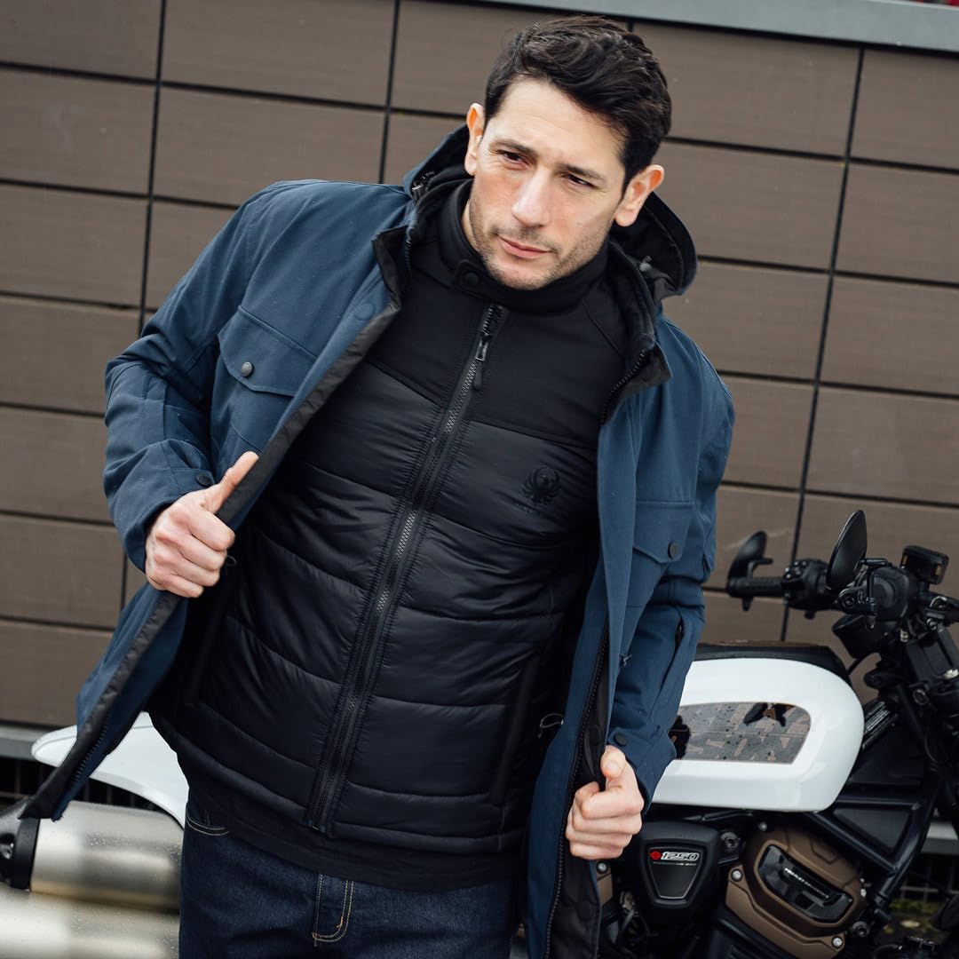 Merlin Jagger Urban Utility D3O Kurtka tekstylna motocyklowa, ciemnoniebieski, 3XL