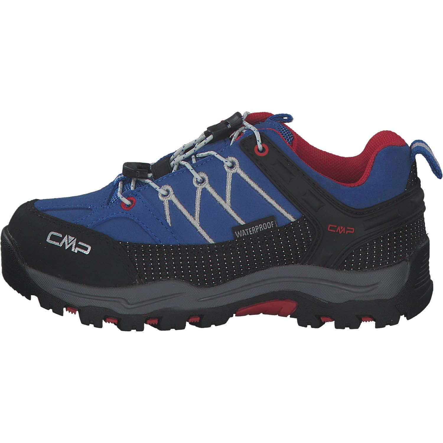 CMP Unisex dziecięce półbuty trekkingowe Rigel Low, Cobalto Stone Fire, 36 EU