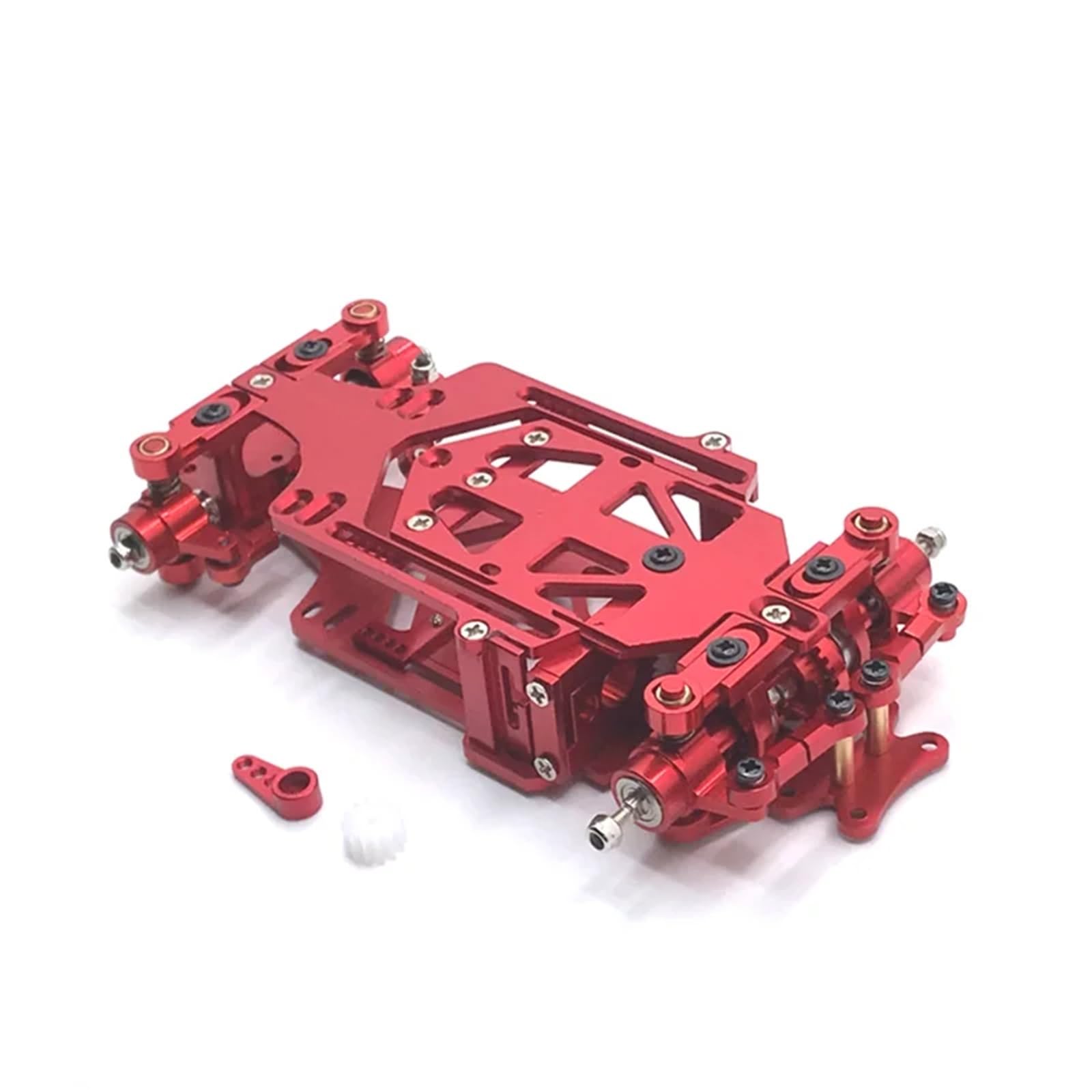 Per Ruichen Technology Rc01 1/28 Rc Auto Parti Aggiornamento Metallo Trazione Posteriore Corse Drift Telaio Decorativo Ricambio Ricambi Modellini RC