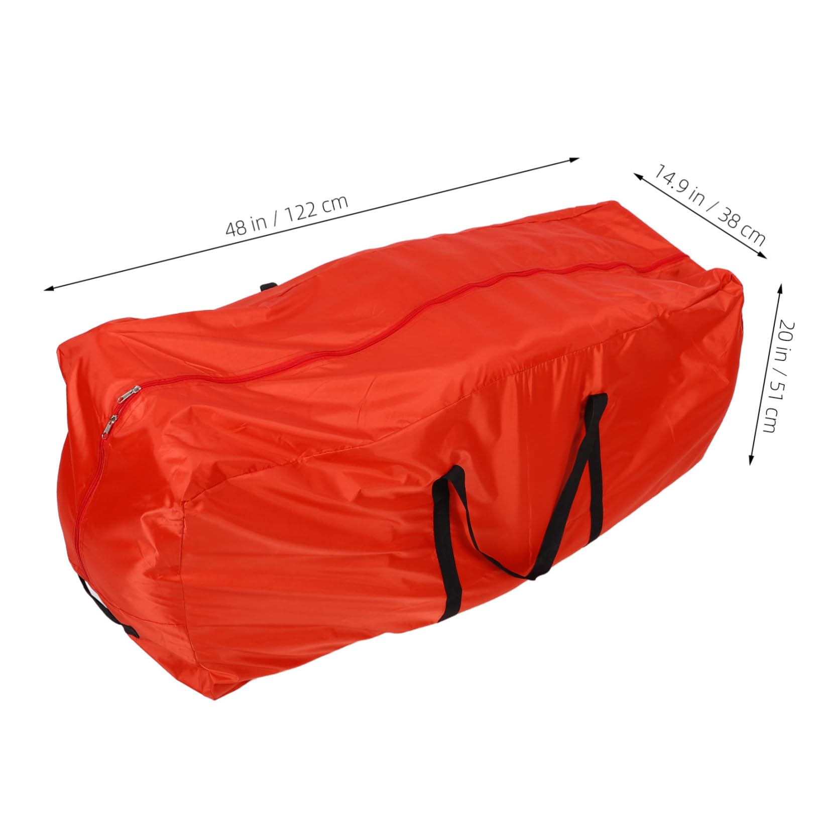 Cabilock Large Christmas Tree Storage Bag with Handles Extra Wide Organizer for Holiday Trees and Ornaments Zippered Pouch