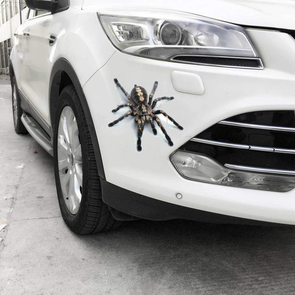 Aeoss 3D Car Sticker Gecko Animals Stickers Spider Scorpio Abarth Vinyl Decal Car Sticker-Styling Car Auto Accessories Motorcycle Accessories (A20)