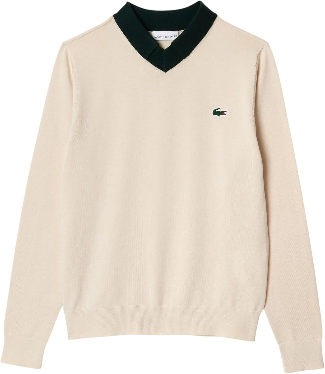 Lacoste Womens Sport Cotton Pima Technical Knit Golf Sweater - Image 5