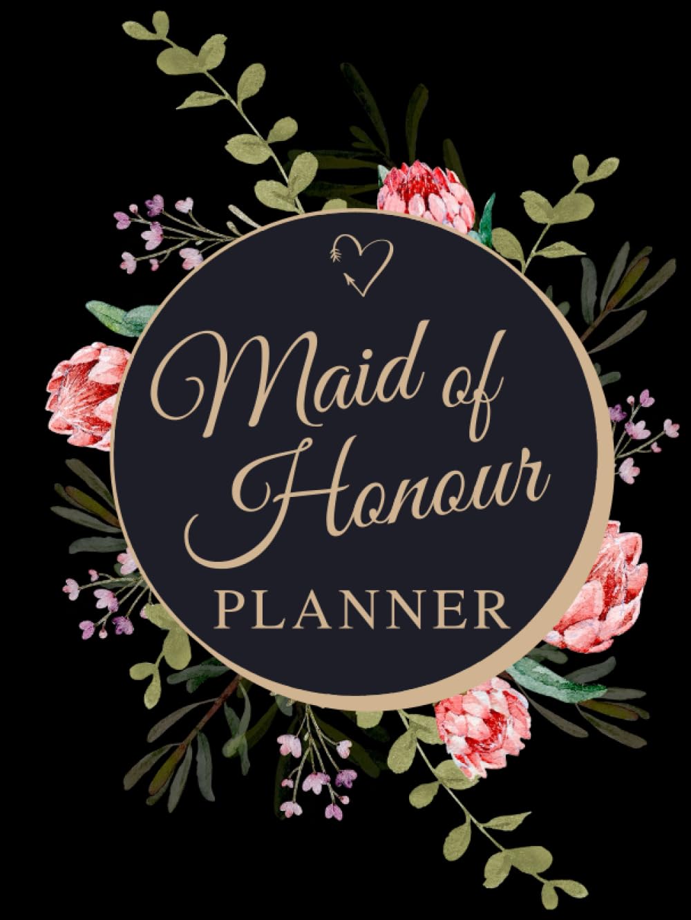 Maid of Honour Planner: Wedding Planner Book and Organizer for the Maid/Matron of Honour. MOH Monthly and Weekly Planning Notebook, Appointment Tracker with Duties, Checklist, Vendors & Party Planner