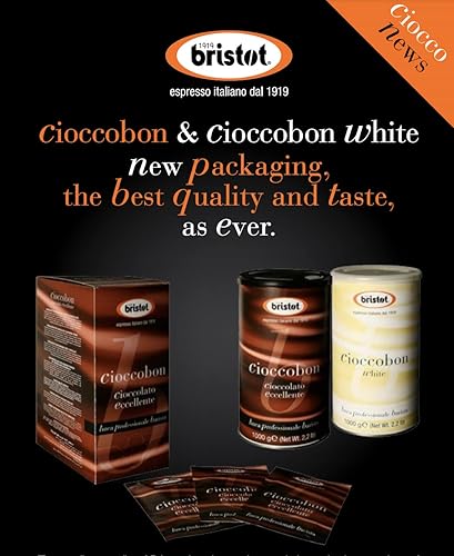 Miniatura 3 de Bristot Cioccobon Cioccolato Eccellente  Mezcla de chocolate caliente italiano de primera calidad  2.2 libras2.2 lbs