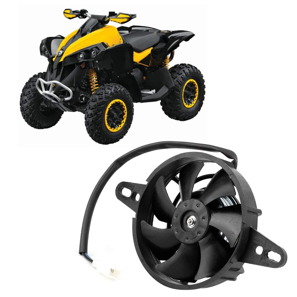 Ventola di Raffreddamento Elettrica, Ventola del Radiatore del Radiatore Dell'olio Adatta per Moto Quad ATV