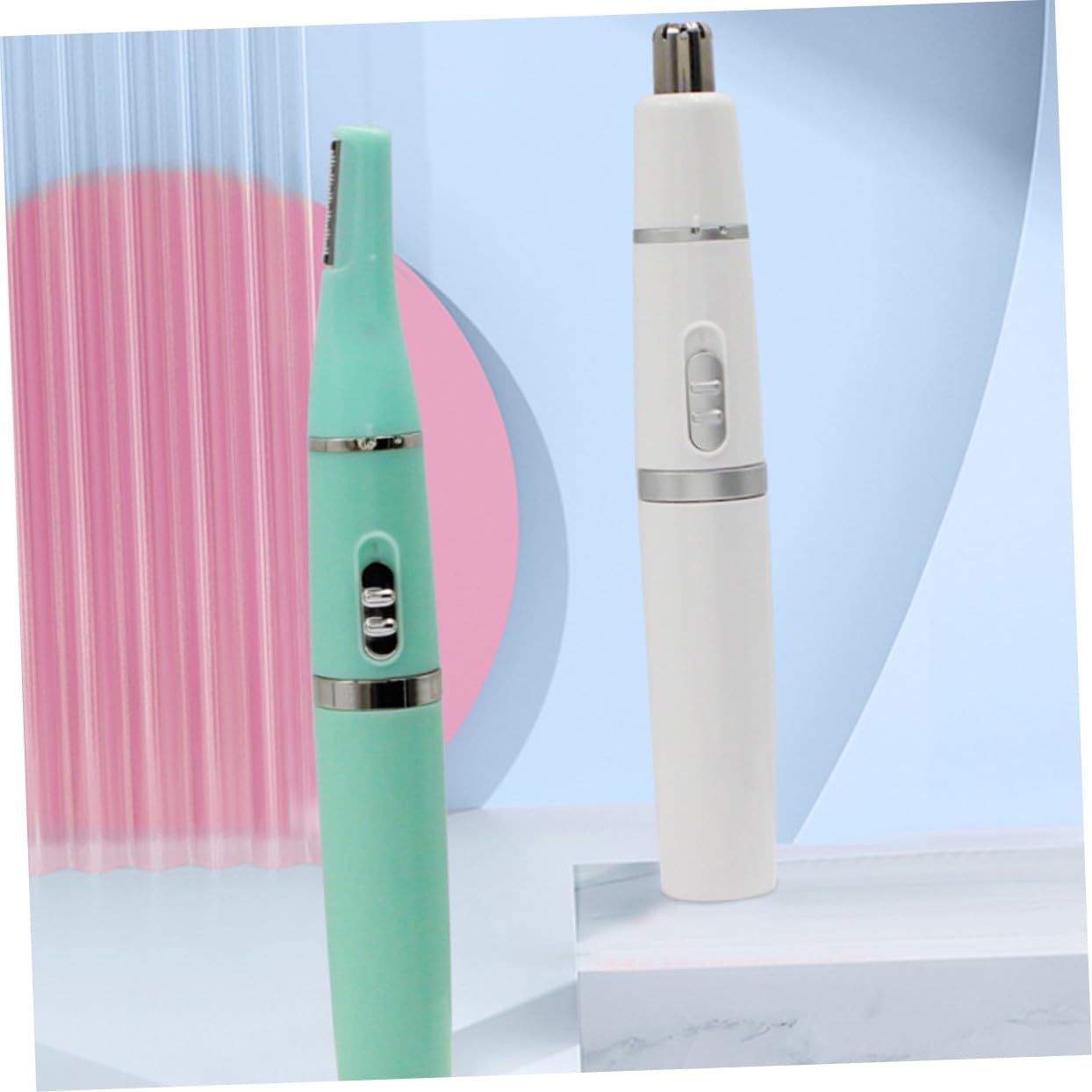 PLAFOPE Recortador Eléctrico Cejas y Facial Portátil Mujer Afeitadora Precisa sin Diseño Compacto para Nariz Labios y Mejillas Fácil de Usar