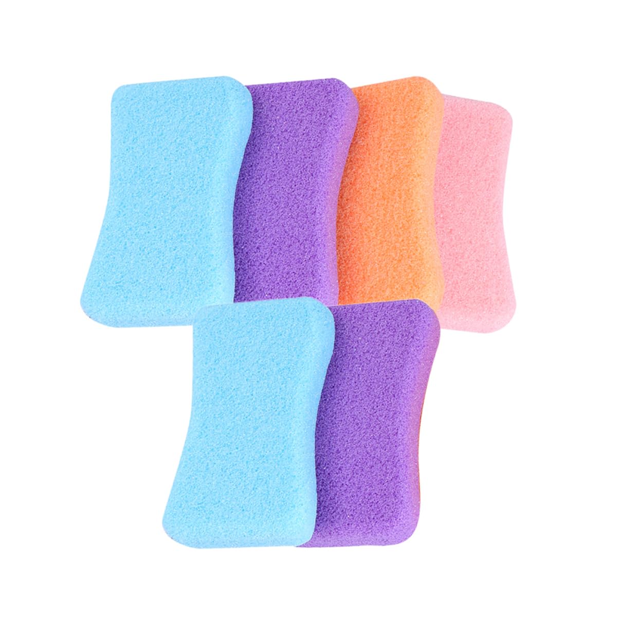 FRCOLOR 18piezas Piedra Pumice Exfoliante Para Pedicura Removedor De Piel Muerta Herramienta De Masaje Para Pies Aleatorios