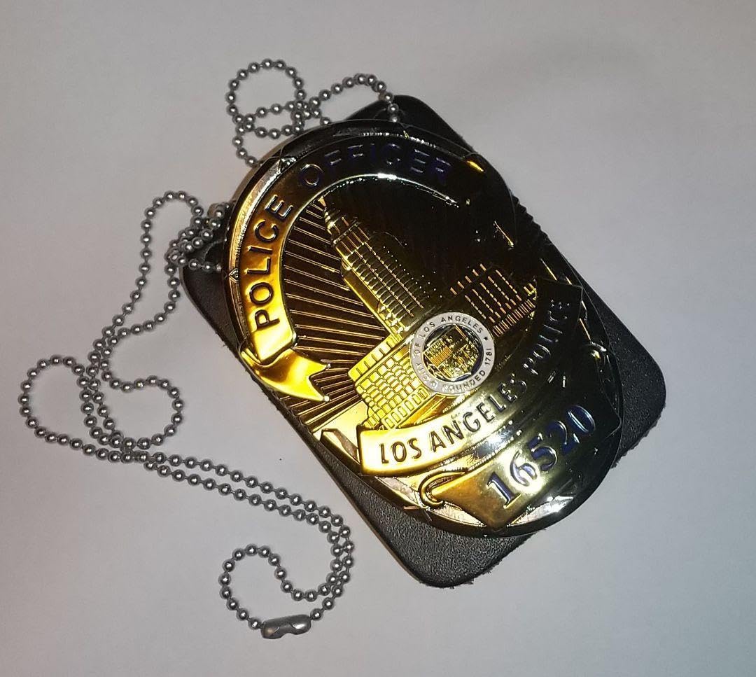 USAポリス☆ロサンゼルス郡警察marshall エナメル七宝＊ プレゼント付 USAポリス☆ロサンゼルス郡警察marshall エナメル七宝