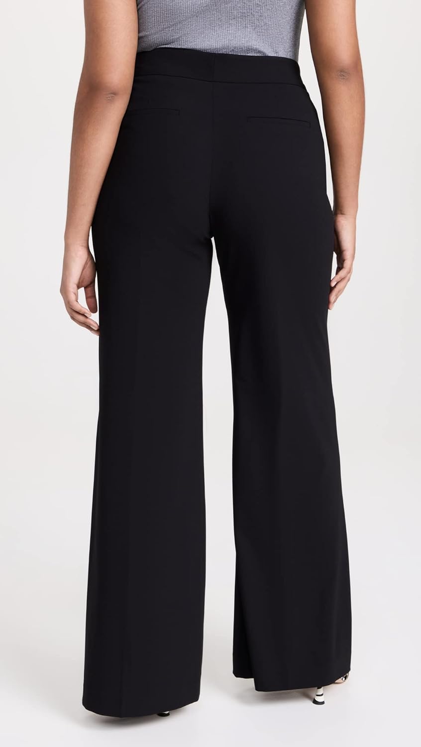 alice + olivia Women's Dylan High Waisted Leg Pants - Image 8
